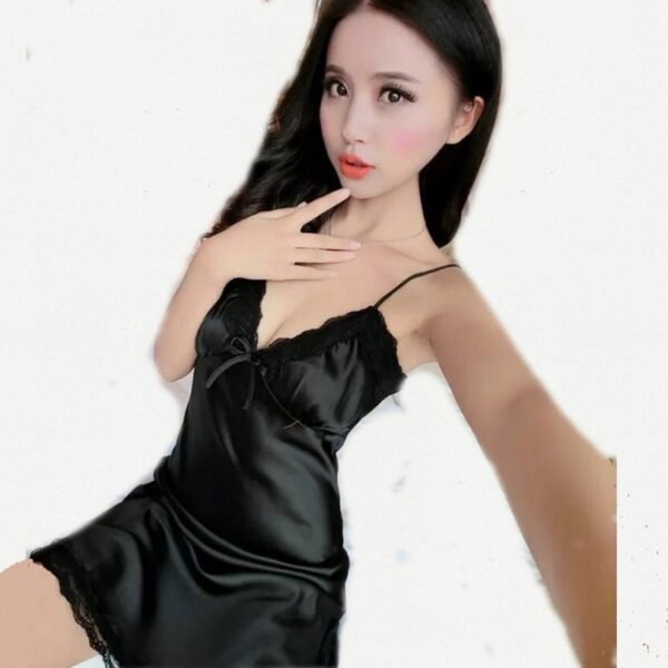 European And American Transparent High-end Sexy Nightdress - Image 3