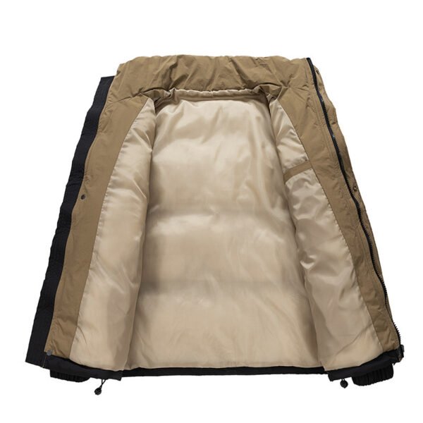 Winter Cotton-padded Coat Men's Loose Lapel Bread Coat - Image 2