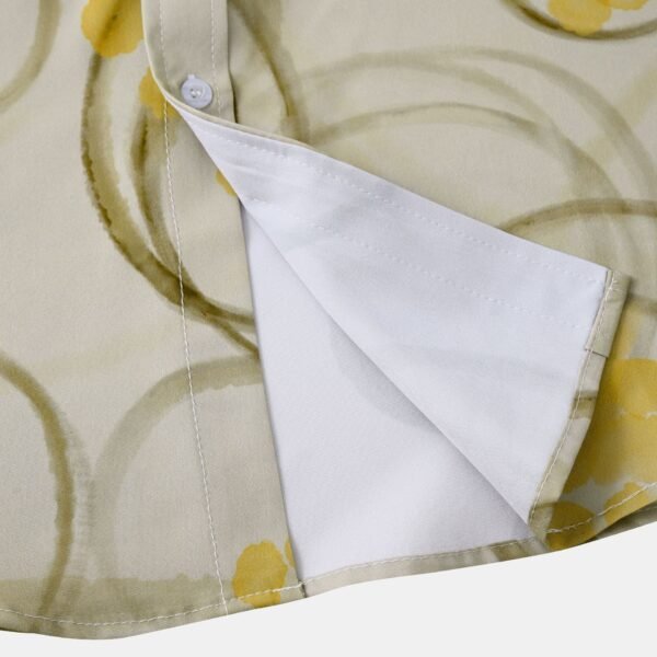 Printed Shirt Men's Loose Printed Shirt - Image 5