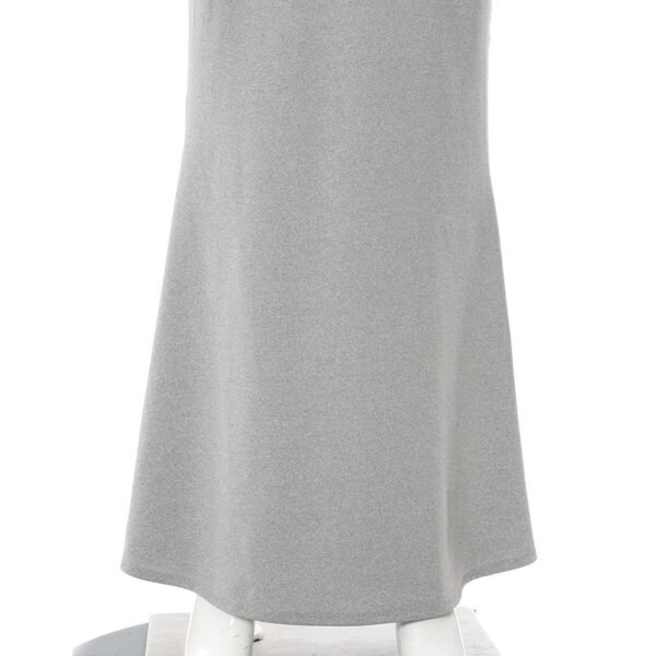 New Fashion Solid Color Sleeveless Sling Long Dress - Image 2