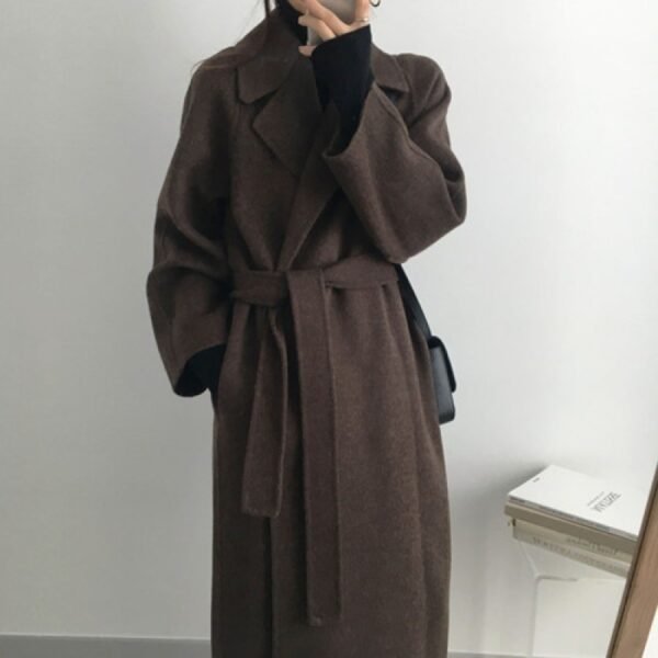 Woolen Wool Coat Women's Mid-length - Image 7