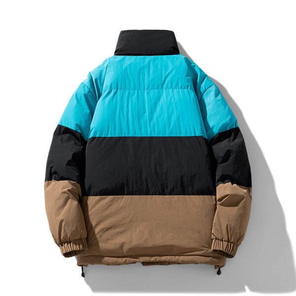 Winter Cotton-padded Coat Men's Loose Lapel Bread Coat - Image 4