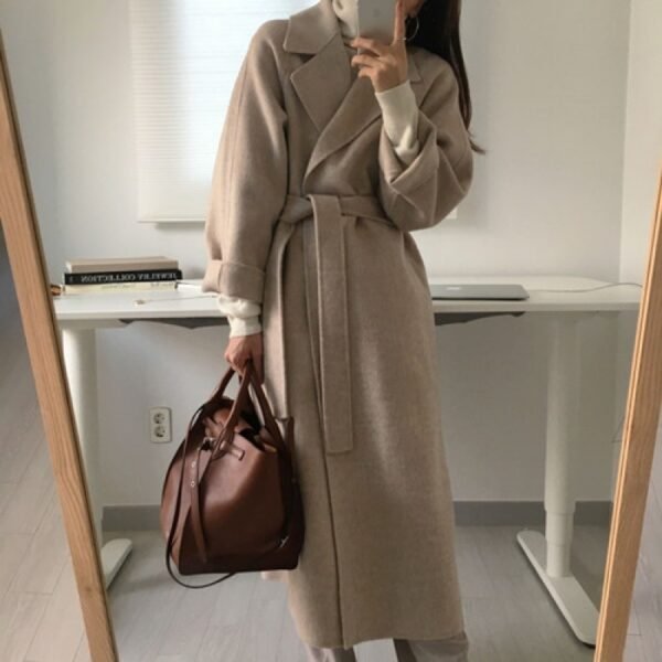 Woolen Wool Coat Women's Mid-length - Image 2