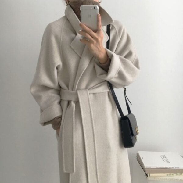 Woolen Wool Coat Women's Mid-length - Image 6