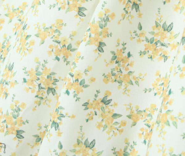 French Hepburn Style V-neck Halter Floral Sleeveless Dress - Image 10