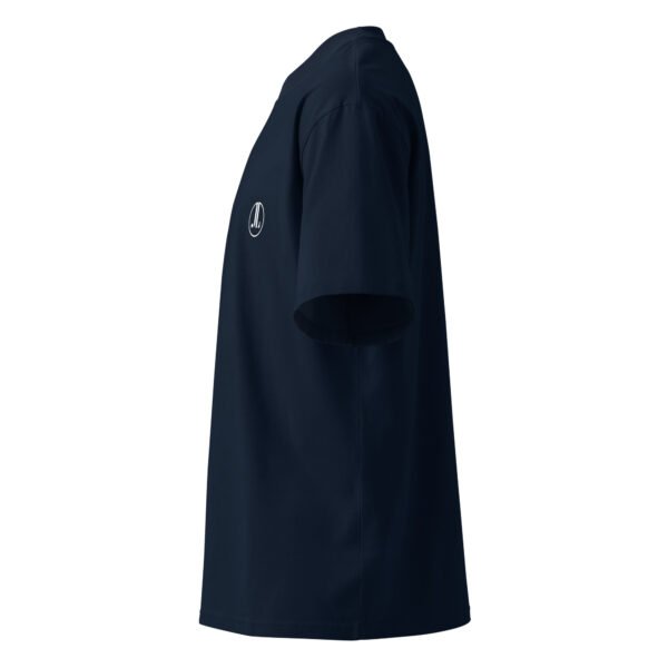 Unisex organic oversized high neck t-shirt - Image 4
