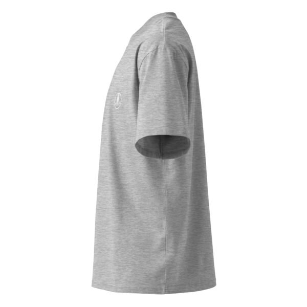 Unisex organic oversized high neck t-shirt - Image 8