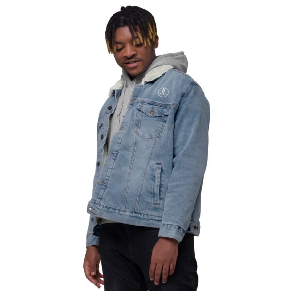 Unisex denim sherpa jacket - Image 7